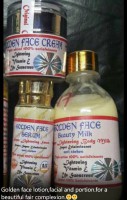 Golden face beauty milk lotion